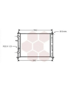 COMPATIBLE CON RADIADOR FIAT GROULUNA PARABRISASRAVA...
