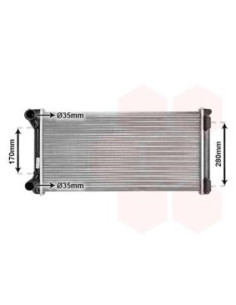 COMPATIBLE CON RADIADOR FIAT PUNTO 1.9D JTD 99