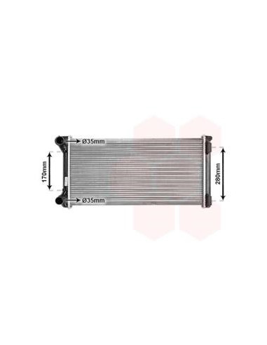 COMPATIBLE CON RADIADOR FIAT PUNTO 1.9D JTD 99