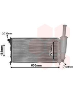 COMPATIBLE CON RADIADOR FIAT GROUIMPRIMADOUNTO II 1.2 60...