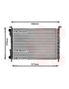 COMPATIBLE CON RADIADOR GRUPO FIAT PALIO 1.2