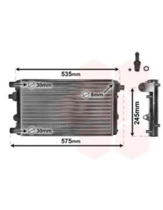 COMPATIBLE CON RADIADOR FIAT SEICENTO 187