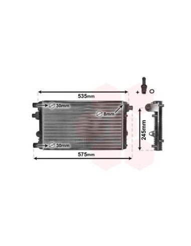 COMPATIBLE CON RADIADOR FIAT SEICENTO 187