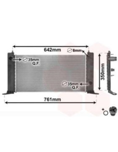 COMPATIBLE CON RADIADOR FIAT STILO 1.2,1.4,1.6 01