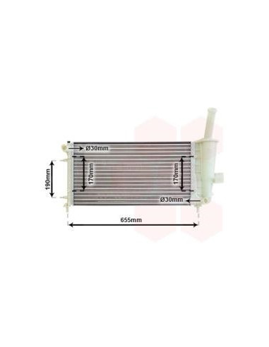 COMPATIBLE CON RADIADOR FIAT PUNTO 1.2 MARELLI...