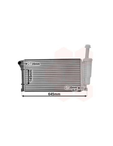 COMPATIBLE CON RADIADOR FIAT PANDA 2003