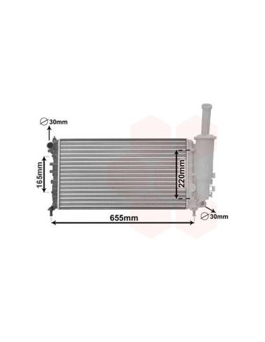 COMPATIBLE CON RADIADOR FIAT PUNTO 1.2 2003.06
