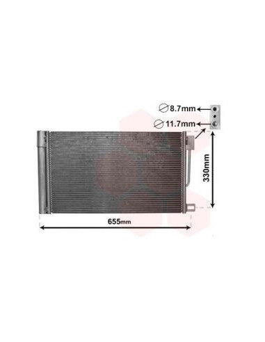 COMPATIBLE CON CONDENSADOR OPEL CORSA D TODOS...