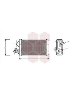 COMPATIBLE CON RAD. CALEFACCION FIAT GROUP FIORINO UNO