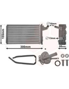 COMPATIBLE CON RAD. CALEFACCION GRUPO FIAT 155