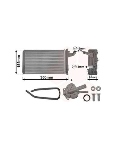 COMPATIBLE CON RAD. CALEFACCION GRUPO FIAT 155