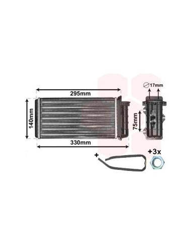 COMPATIBLE CON RAD. CALEFACCION FIAT BRAVA...