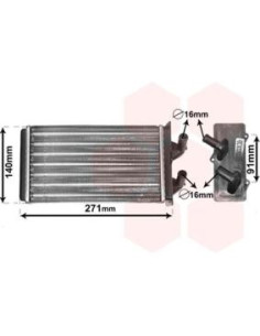 COMPATIBLE CON RAD. CALEFACCION FIAT CINQUECENTO