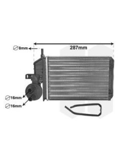 COMPATIBLE CON RAD. CALEFACCION FIAT SEICENTO 1998.01