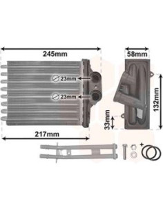COMPATIBLE CON RAD. CALEFACCION FIAT 500