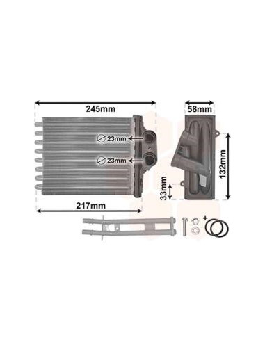 COMPATIBLE CON RAD. CALEFACCION FIAT 500