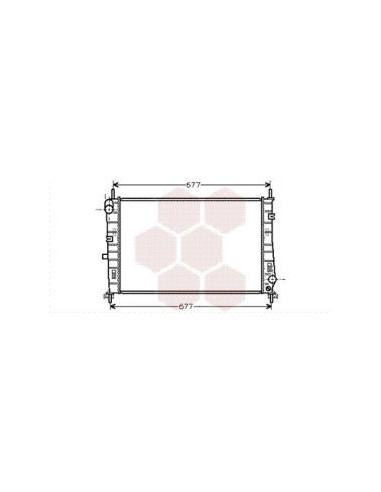 COMPATIBLE CON RADIADOR FORD MONDEO II 1.6 i...