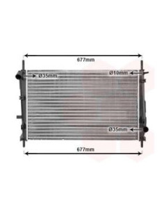 COMPATIBLE CON RADIADOR FORD MONDEO I,II 1.8 TD 2.5 24V