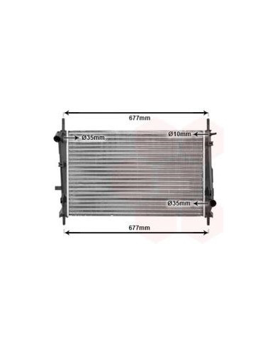 COMPATIBLE CON RADIADOR FORD MONDEO I,II 1.8 TD...