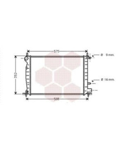 COMPATIBLE CON RADIADOR FORD MAZDA 121 III FIESTA IV P