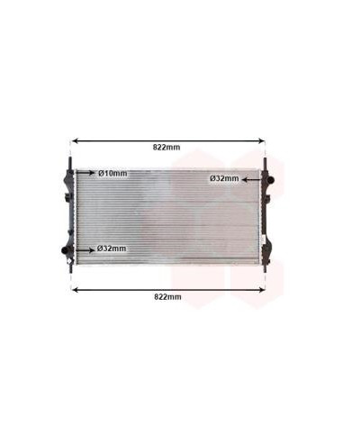 COMPATIBLE CON RADIADOR FORD TRANSIT 2.4DI C AC 00