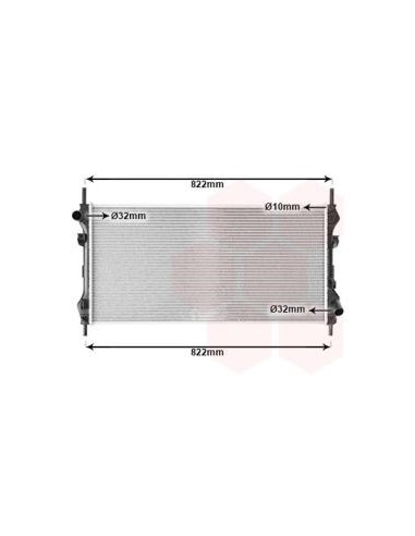 COMPATIBLE CON RADIADOR FORD TRANSIT 2.0DI S AC 00