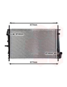 COMPATIBLE CON RADIADOR FORD MONDEO 2.0TDCI 00