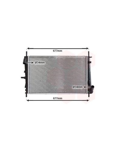 COMPATIBLE CON RADIADOR FORD MONDEO 2.0TDCI 00