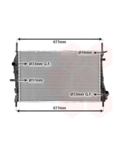 COMPATIBLE CON RADIADOR FORD MONDEO 2.0TDCI 01