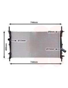 COMPATIBLE CON RADIADOR FORD TRANSIT FA