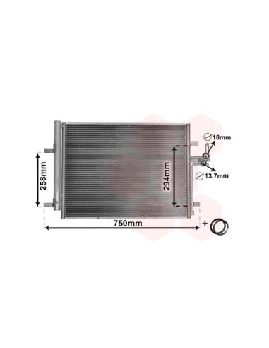 COMPATIBLE CON COND FORD MONDEO IV