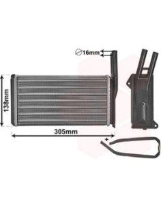 COMPATIBLE CON RAD. CALEFACCION FORD ESCORT III,IV ORION I