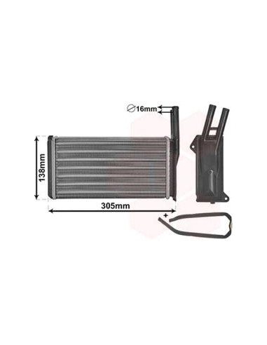 COMPATIBLE CON RAD. CALEFACCION FORD ESCORT...