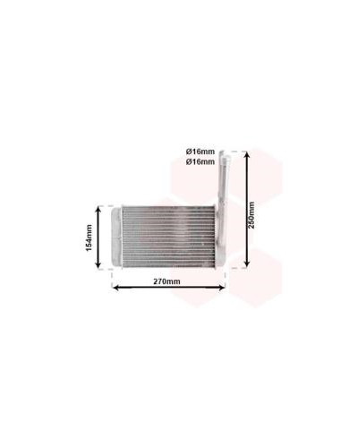 COMPATIBLE CON RADIADOR CALEFACCION FORD TRANSIT V