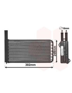 COMPATIBLE CON RAD. CALEFACCION FORD ESCORT ORION