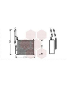 COMPATIBLE CON RAD. CALEFACCION FORD FOCUS