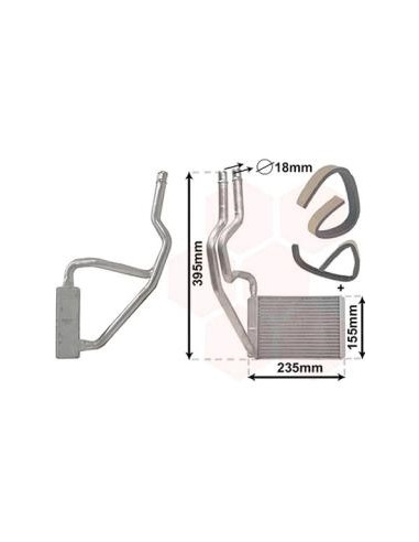 COMPATIBLE CON RAD.CALEFACCION FORD FIESTA V 2002