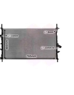 COMPATIBLE CON RADIADOR TRANSIT CUSTON 2.0 2.2TDCI 2013.01