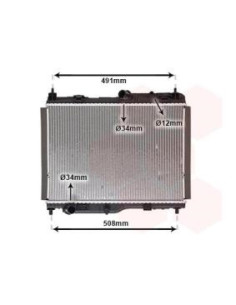 COMPATIBLE CON RADIADOR FORD FIESTA PUMA ECOSPORT 1.0...