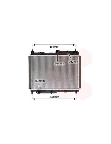COMPATIBLE CON RADIADOR FORD FIESTA PUMA...