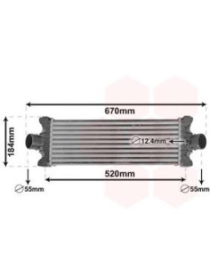COMPATIBLE CON INTERCOOLER FORD TRANSIT CUSTOM 2.2TDCI...