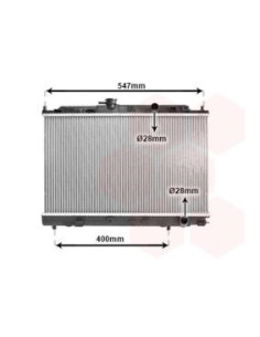 COMPATIBLE CON RADIADOR HONDA CIVICON 1.3 1.4 1.5 8791 !