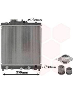 COMPATIBLE CON RADIADOR HONDA CIVIC IV 1.4 1.5 9199