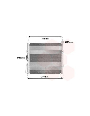 COMPATIBLE CON CONDENSADOR HONDA CIVIC IV CIVIC...