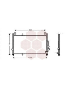 COMPATIBLE CON CONDENSADOR MAZDA 323 V All