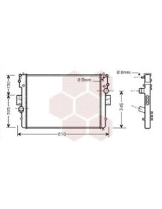 COMPATIBLE CON RADIADOR IVECO DAILY 2000