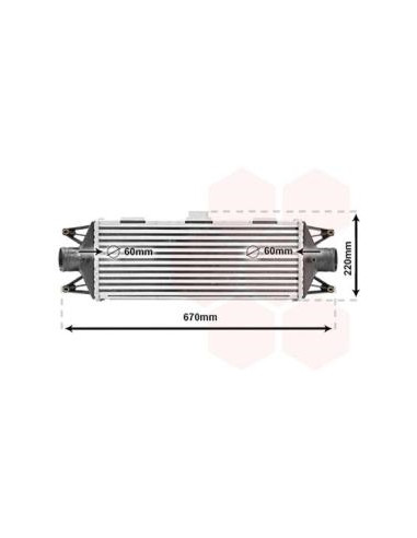 COMPATIBLE CON INTERCOOLER.IVECO DAILY II III 99
