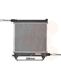 COMPATIBLE CON RADIADOR MERCEDES 190 W201 , W124