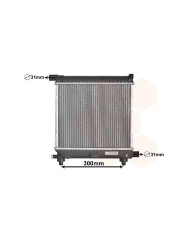 COMPATIBLE CON RADIADOR MERCEDES 190 W201 , W124