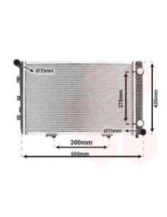 COMPATIBLE CON RADIADOR MERCEDES 190 W201